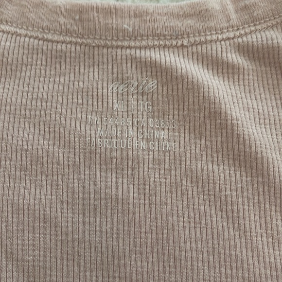 Aerie light pink tank top, worn a handful of times, like new - Picture 2 of 3